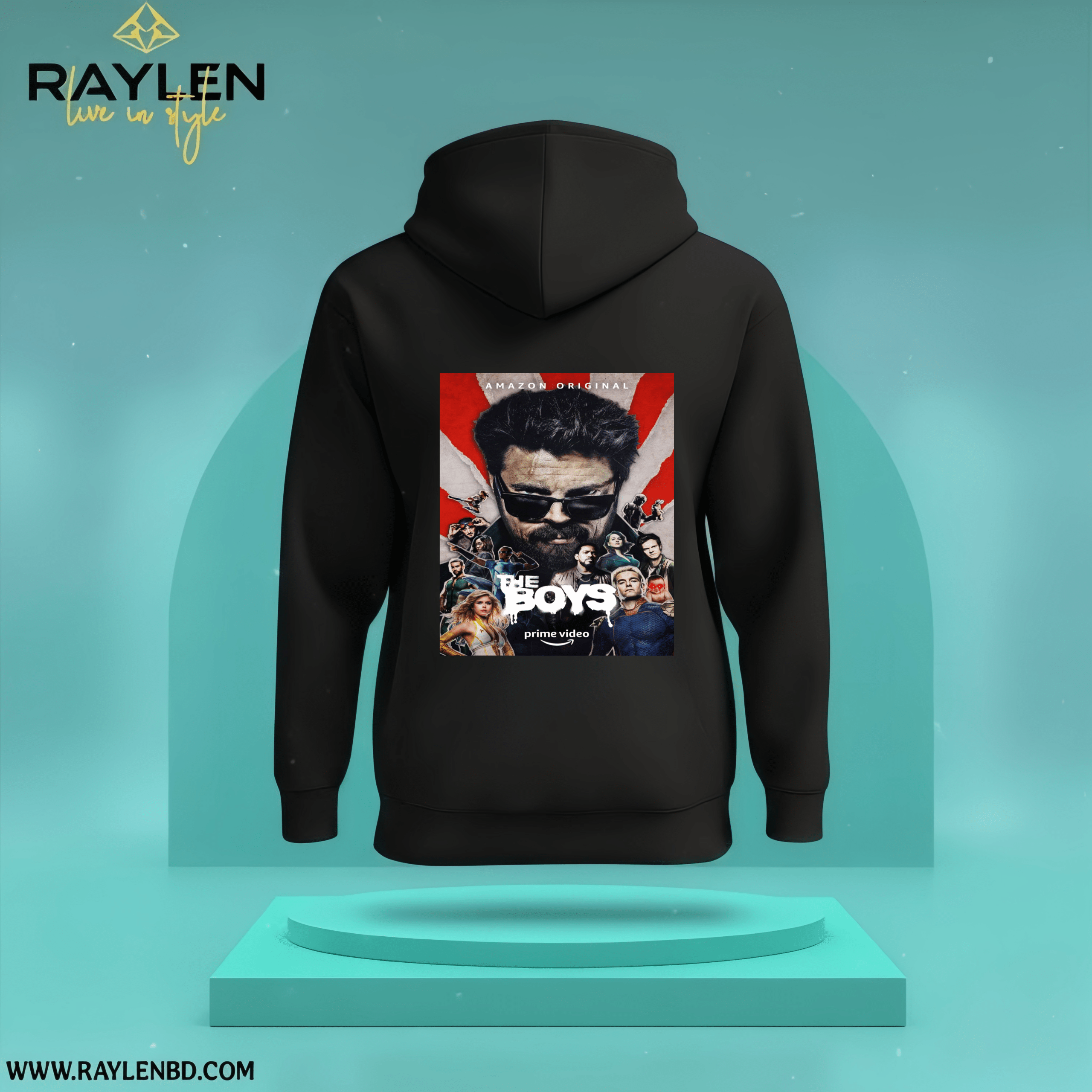 The Boys – Black Premium Hoodie - Image 2